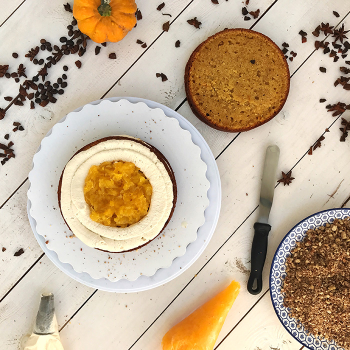 Тыквенный торт