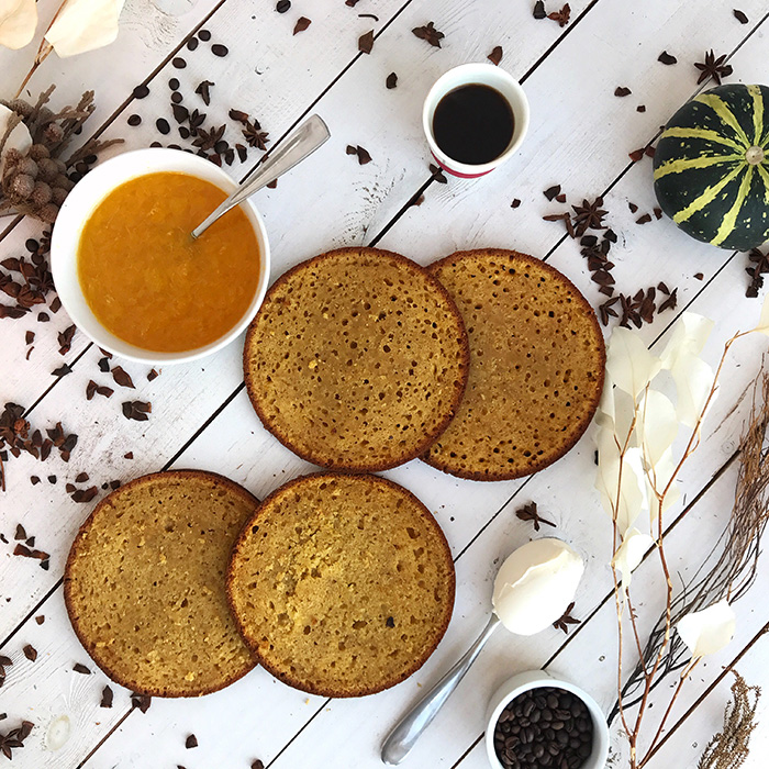 Тыквенный торт