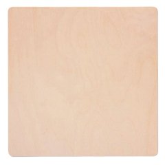 Деревянная подложка для торта 3-4 мм 18х18 см 