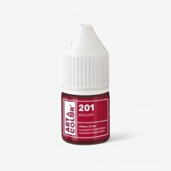 Краситель пищевой гелевый жирорастворимый Art Color "Choco 201 Вишня" 12 мл 