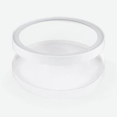 Коробка для бенто-торта прозрачная 12х12 см 70660