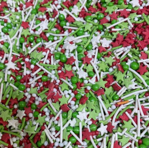 Посыпка кондитерская "Новогодний Микс" 50 г 