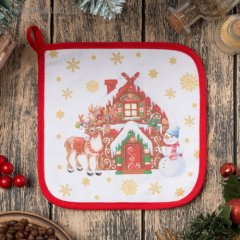 Прихватка кухонная "Новогодние игрушки" 4530393			