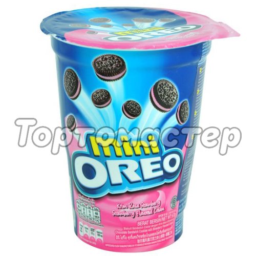 Печенье Oreo Mini Клубничное 67 г 2611946