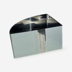 Форма металлическая для выпечки Четверть PEKU H10 R20 см Ч/10/20		