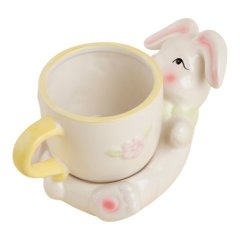 Набор чашка и блюдце керамика "Кролик" 9824827