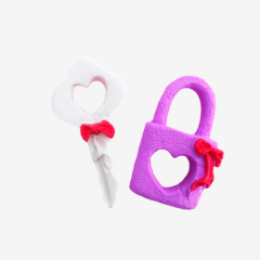 Молд силиконовый "Замочек с ключом" 6,5х5,5 см 660779