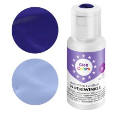 Краситель пищевой гелевый водорастворимый GLEB (CAKE) COLORS 159 Periwinkle 20 г CC159P