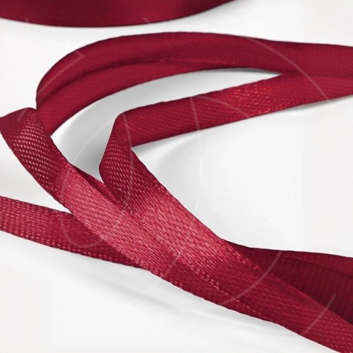 Лента для декора и упаковки Бордовая 0,6 см 1218134