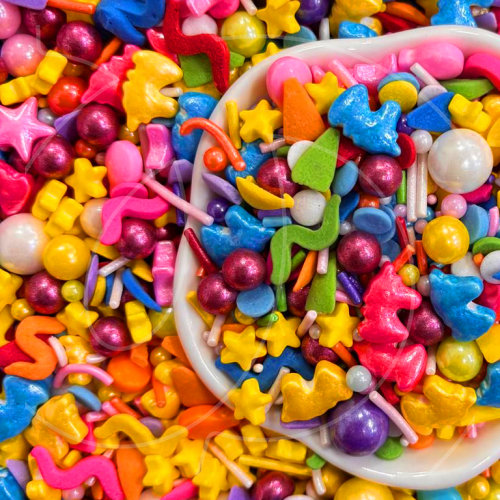 Посыпка кондитерская "Лошадки микс" 50 г 