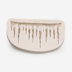 Молд силиконовый "Сосульки" 8,5х5 см 661286