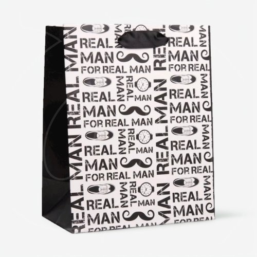 Пакет бумажный "Мужчине" 18х10х23 см 7164753