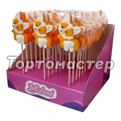 Леденцы с карамелью без сахара "Корги" 30 г 