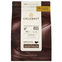 Шоколад тёмный CALLEBAUT 54,5% 1 кг (Заводская упаковка) 811NV-595,  811-RT-U71