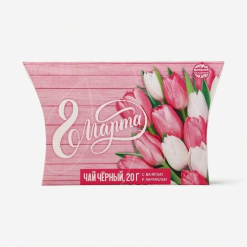 Чай листовой чёрный "8 Марта" 20 г 7347413