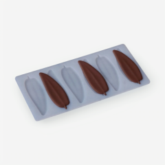 Молд силиконовый "Пёрышки" 9,7 см 										