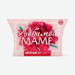 Чай листовой чёрный "Любимой маме" 20 г 7347412