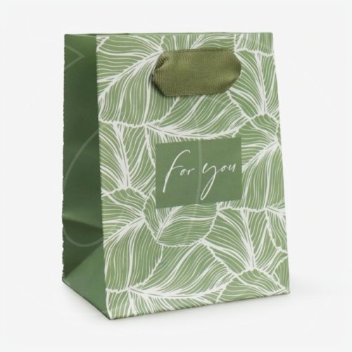 Пакет бумажный "Для тебя" 9х12х6,5 см 9590661